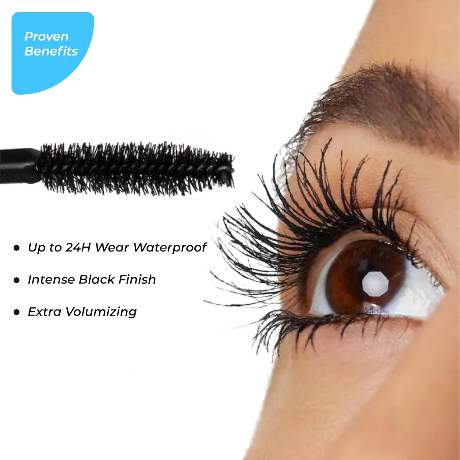 SOKU Lush Laminate Volume Intense Jet Black Mascara Volumizing
