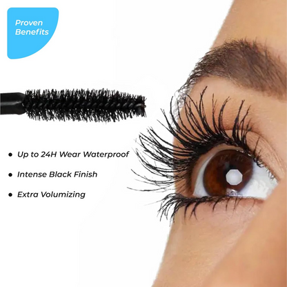 SOKU Lush Laminate Volume Intense Jet Black Mascara Volumizing