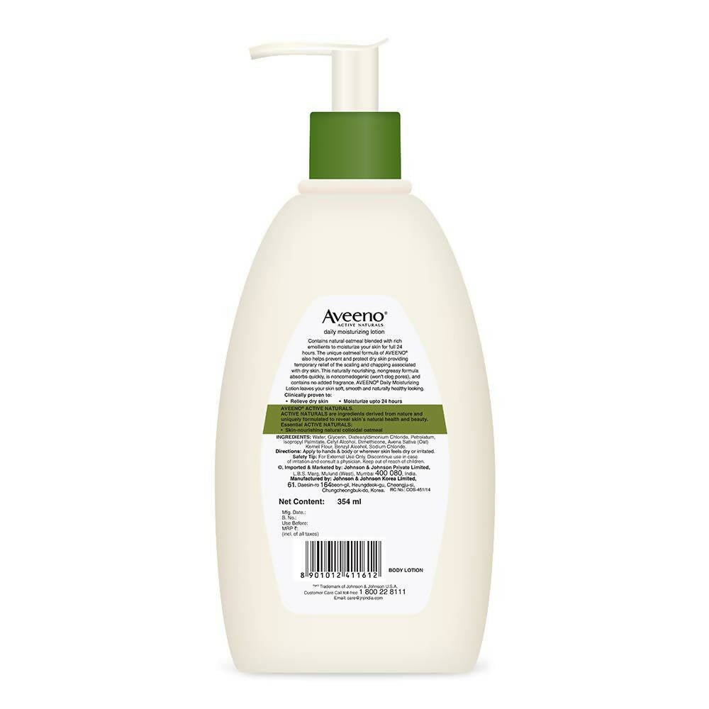 Aveeno Daily Moisturizing Lotion For Dry Skin
