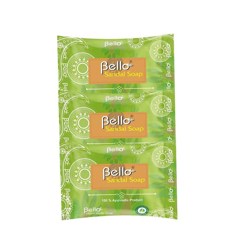 Buy Bello Herbals Sandal Soap Handcrafted Glycerin Based Soap from DrMediCart, Ship from India to USA