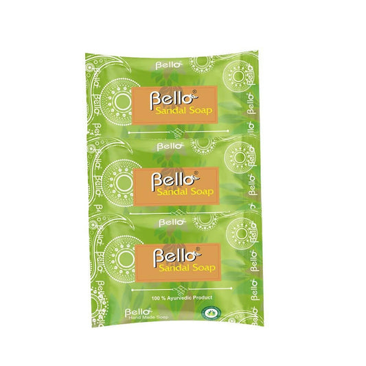 Buy Bello Herbals Sandal Soap Handcrafted Glycerin Based Soap from DrMediCart, Ship from India to USA