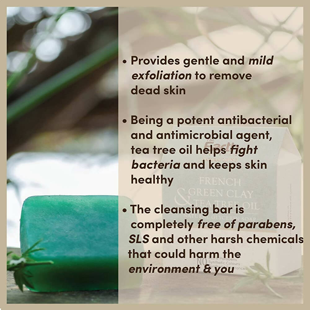 The Earth Reserve French Green Clay & Tea Tree Oil Soap