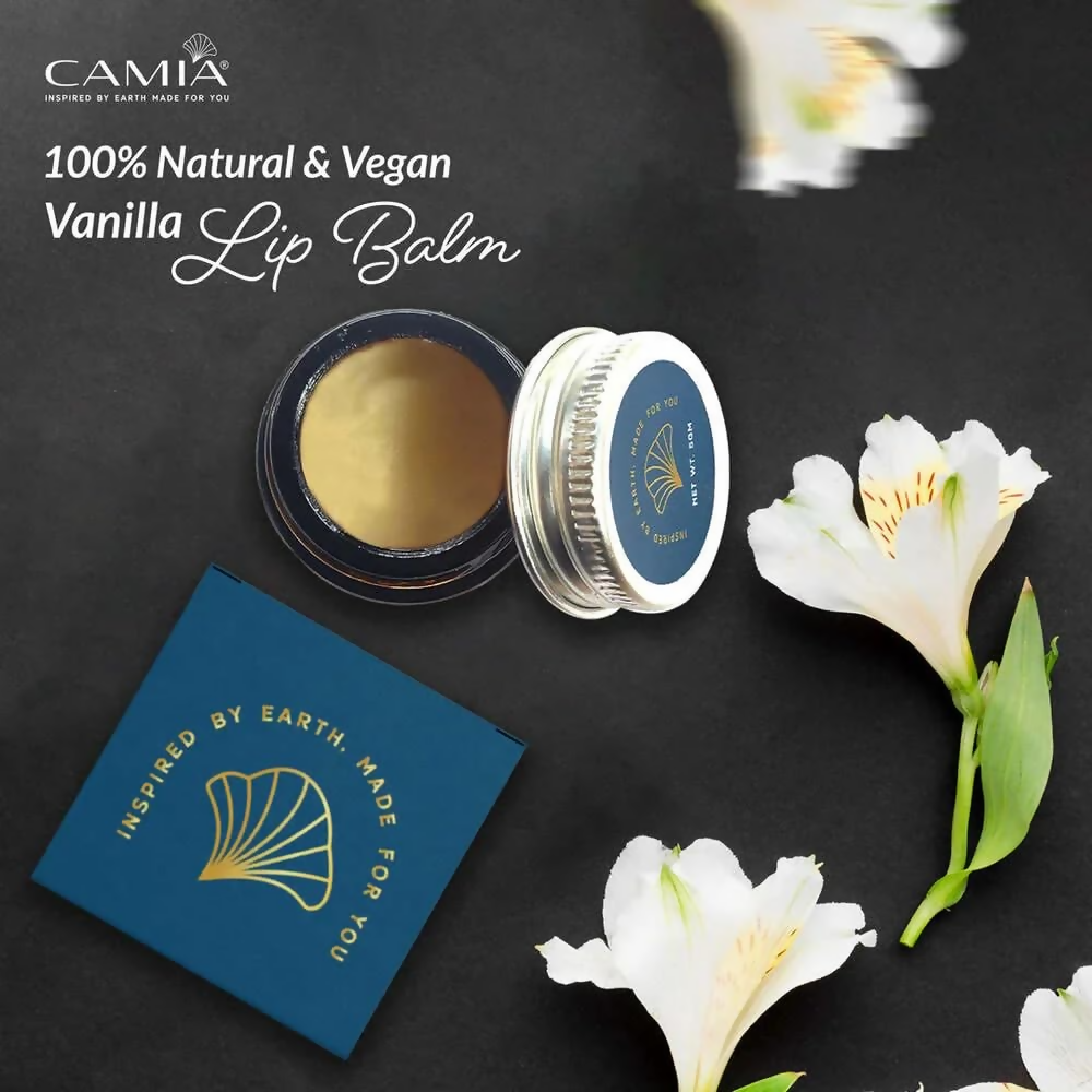 Camia Natural Vanilla Lip Balm