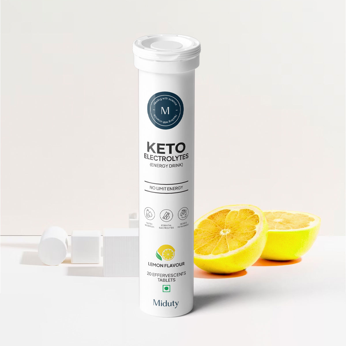 Miduty by Palak Notes Keto Electrolytes Tablets -Adults