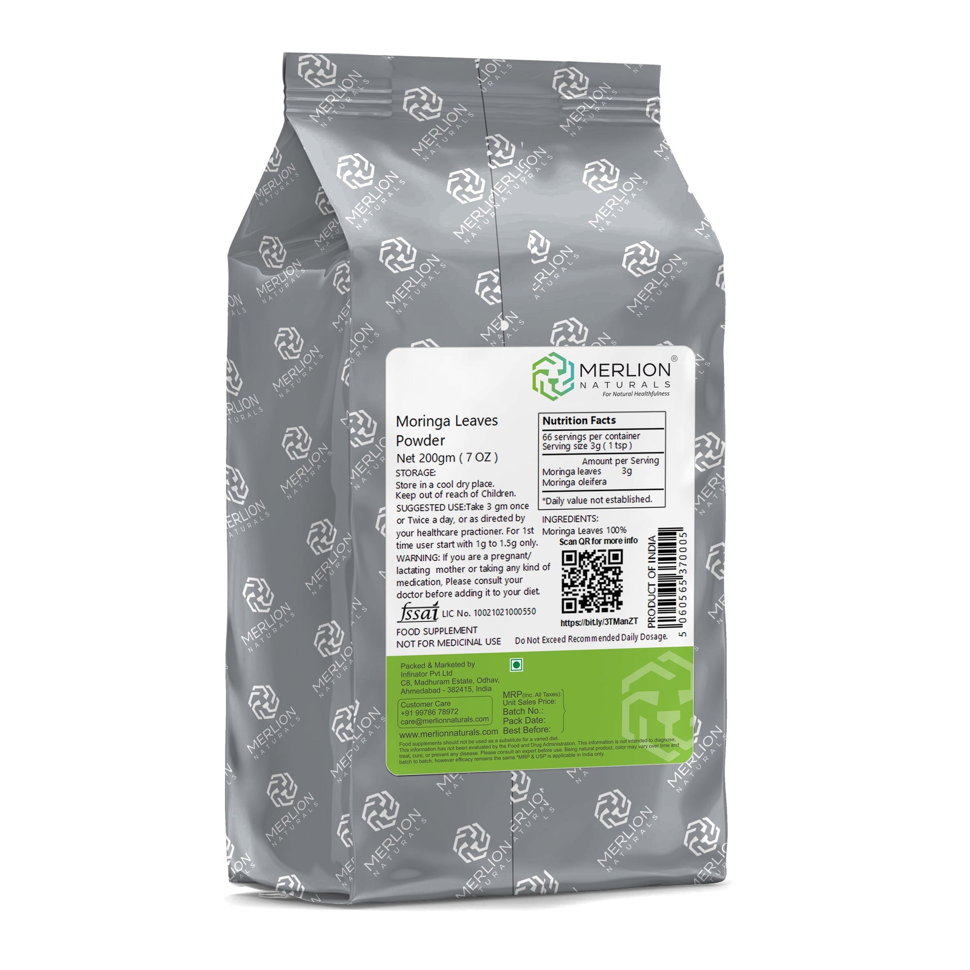 Merlion Naturals Moringa Leaves Powder