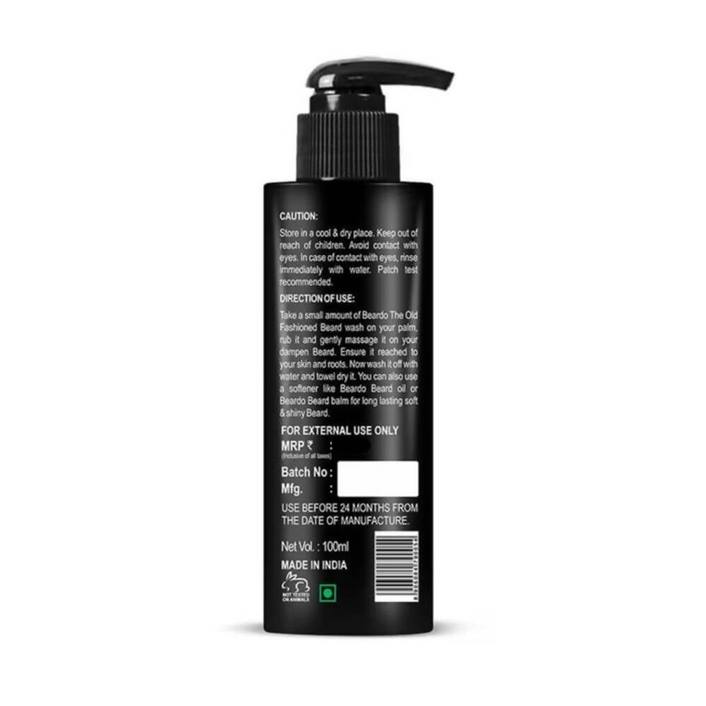 Beardo The Black Velvette Wash - DrMediCart