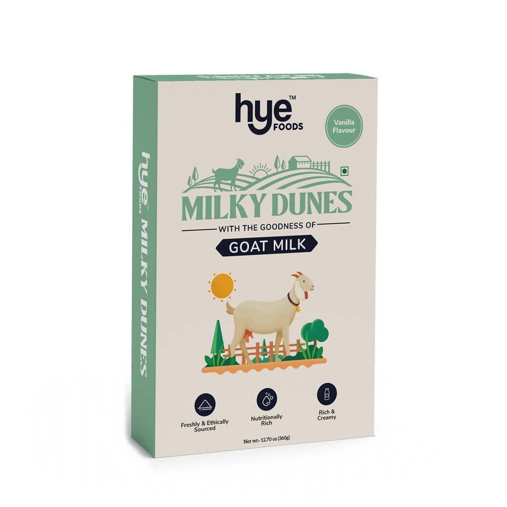 Buy Hye Foods Milky Dunes Goat Milk Powder - Vanilla Flavour from DrMediCart, Ship from India to USA