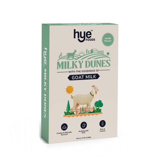 Buy Hye Foods Milky Dunes Goat Milk Powder - Vanilla Flavour from DrMediCart, Ship from India to USA