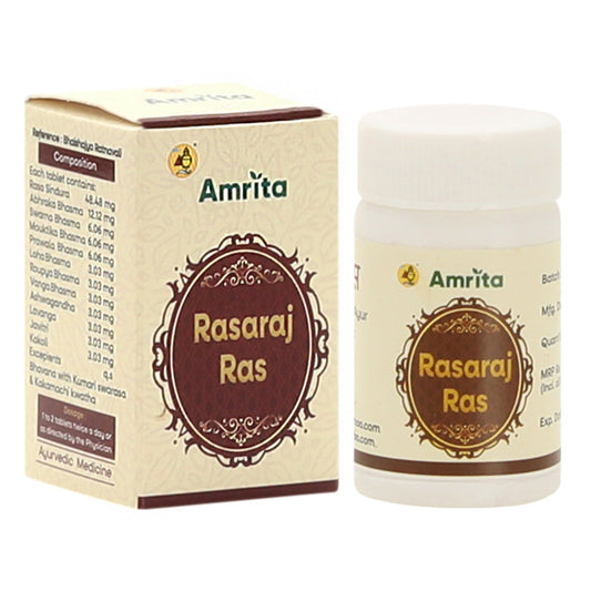 Buy Amrita Rasaraj Ras - Effective Solution for Neuro Tablets from DrMediCart, Ship from India to USA