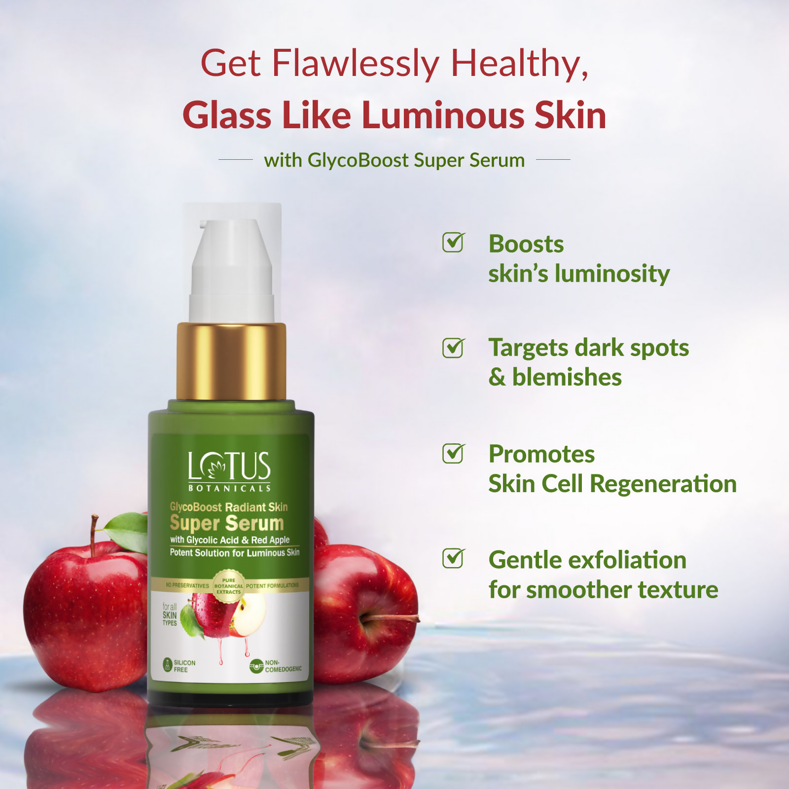 Lotus Botanicals GlycoBoost Radiant Skin Super Serum