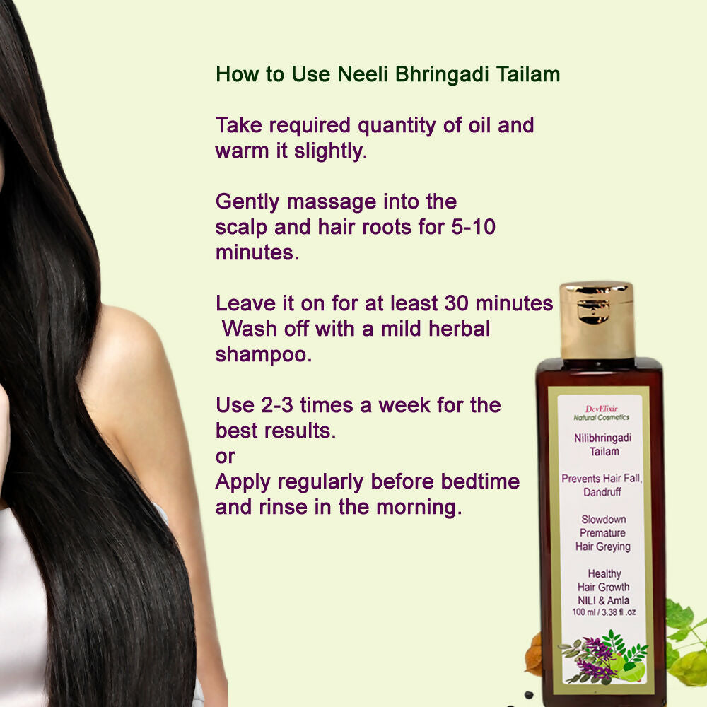 DevElixir Neeli Bhringadi Hair Oil
