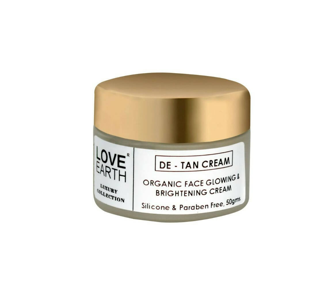 Love Earth De-Tan Moisturizing Cream with Aloe VeraSandalwood for Pigmentation