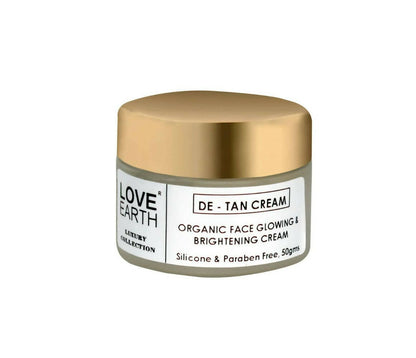Love Earth De-Tan Moisturizing Cream with Aloe VeraSandalwood for Pigmentation