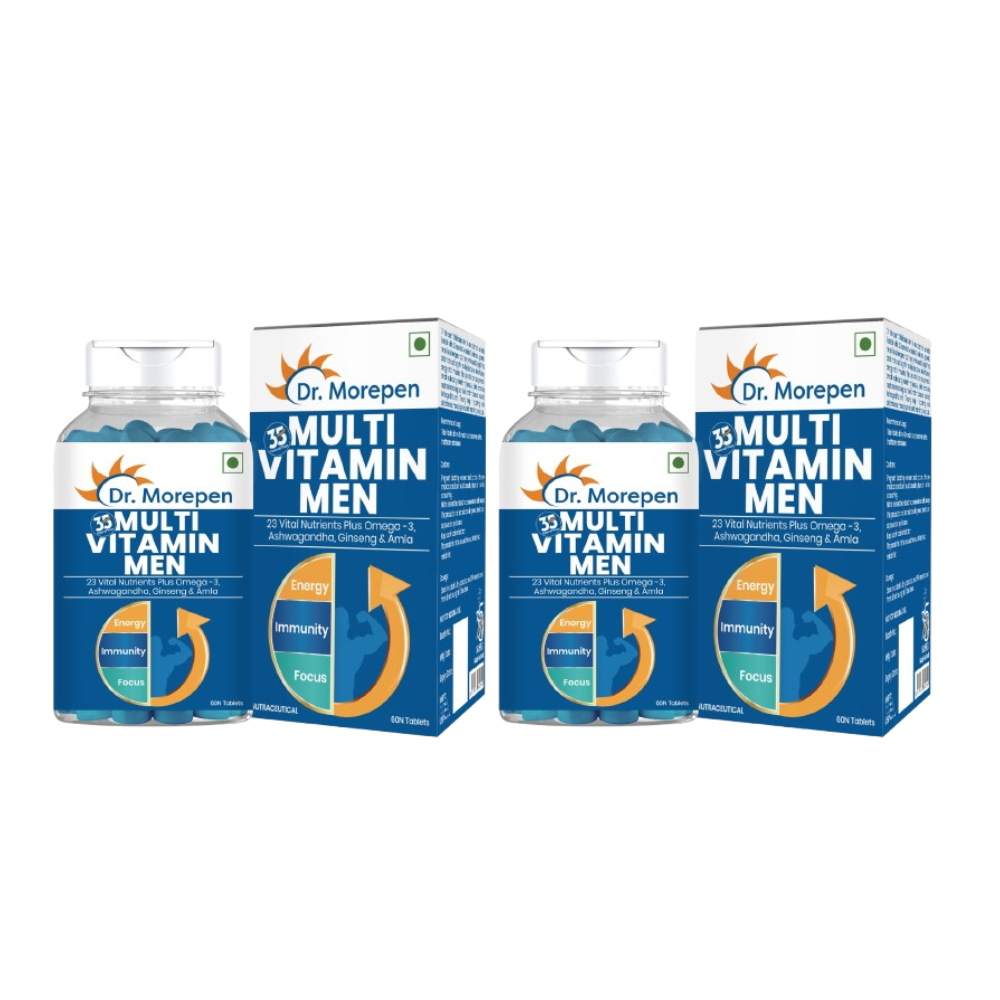 Dr. Morepen Multivitamins For Men With Omega 3 & Herbs