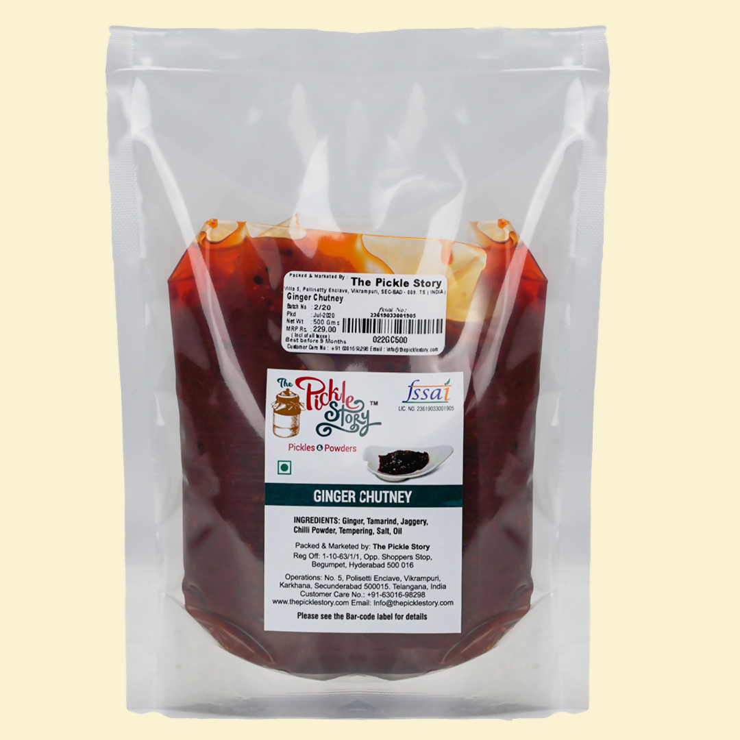 The Pickle Story Ginger Chutney