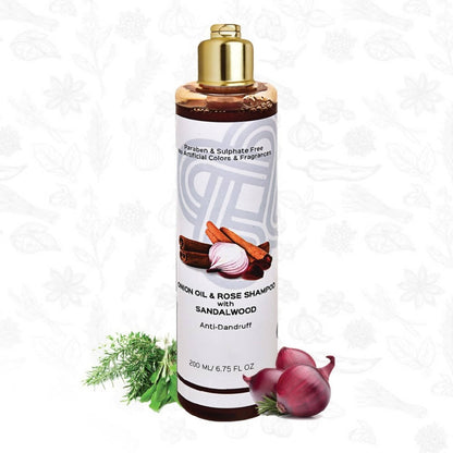 Teal and Terra Onion Oil & Rose Shampoo With Sandalwood - DrMediCart