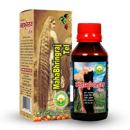 Buy Basic Ayurveda Maha Bhringraj Tel from DrMediCart, Ship from India to USA