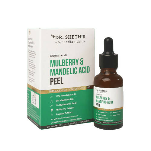 Buy Dr. Sheth's Mulberry & Mandelic Acid Peel from DrMediCart, Ship from India to USA