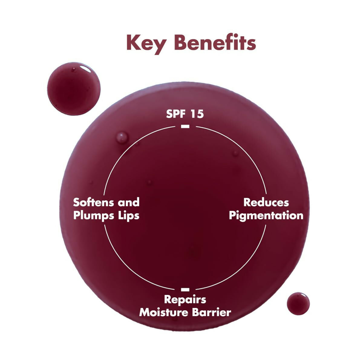 Conscious Chemist Peptide Lip Balm, Lush Lips with SPF15 - Raspberry Gummy