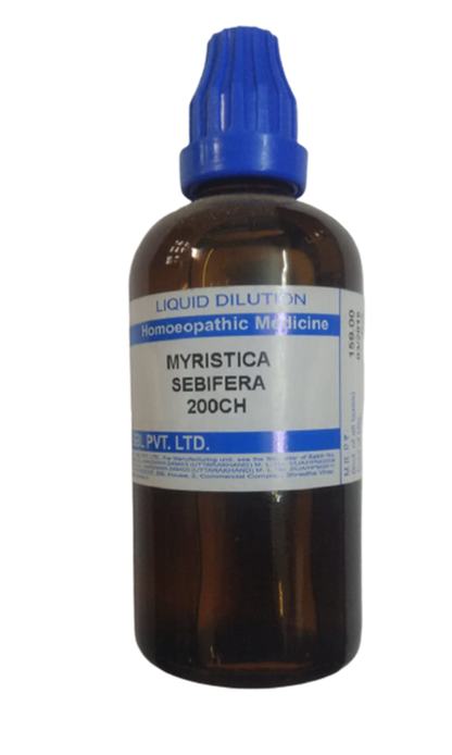 SBL Homeopathy Myristica Sebifera Dilution 200 CH