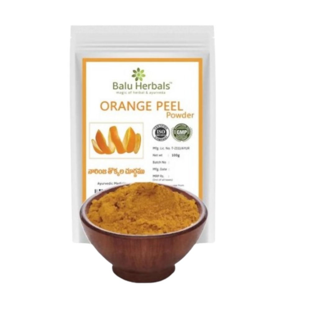 Buy Balu Herbals Orange Peel (Narinja Thokkala) Powder from DrMediCart, Ship from India to USA