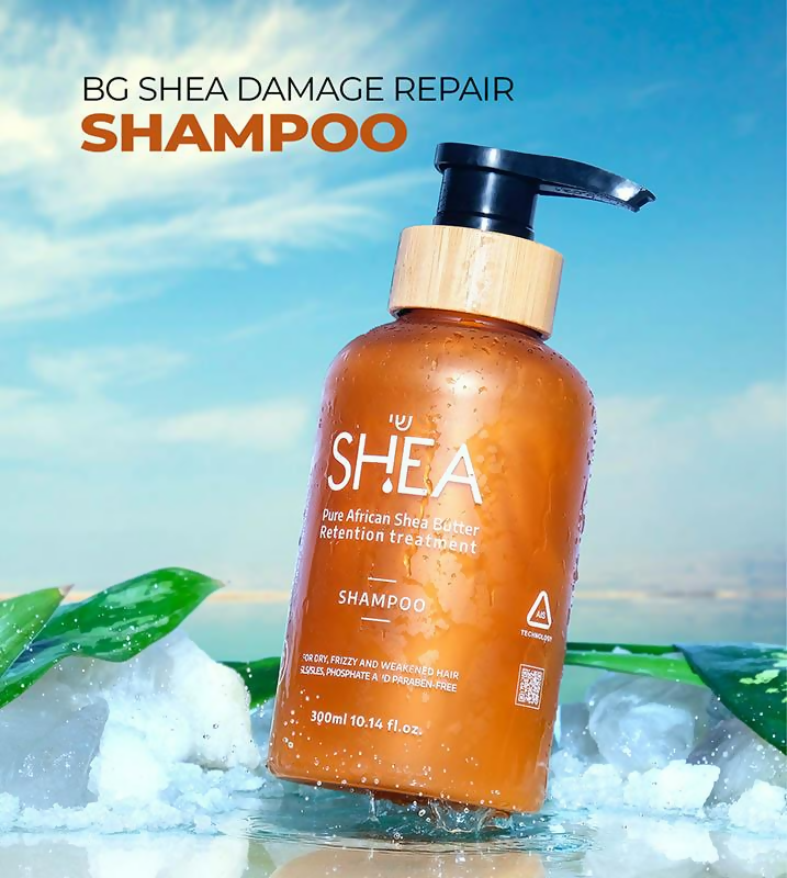 Beauty Garage Pure African Shea Butter Retention Treatment Shampoo