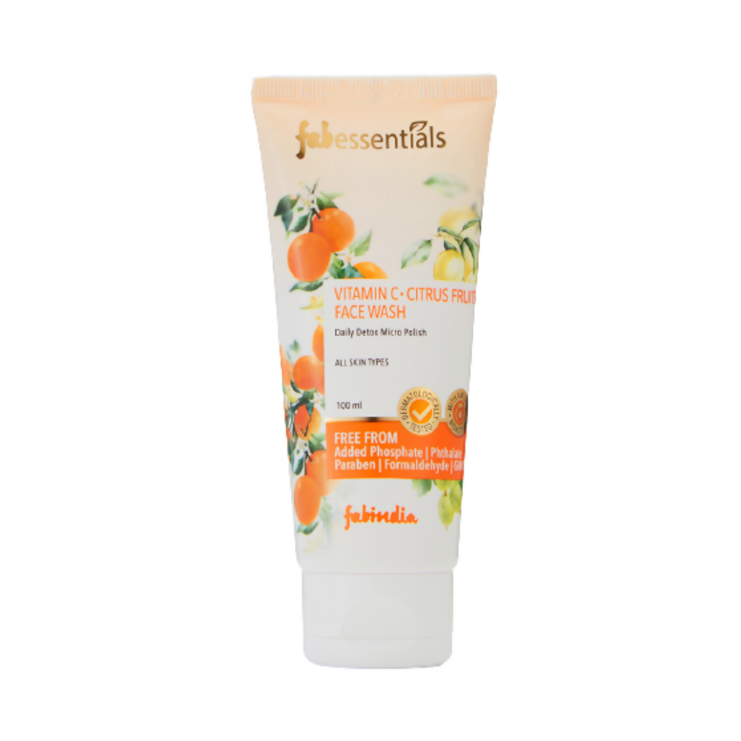 fabessentials vitamin c citrus fruits face wash buy in usa