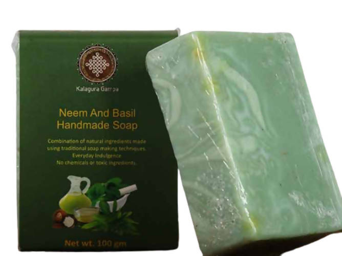 Buy Kalagura Gampa Neem and Basil Hand Made Soap from DrMediCart, Ship from India to USA