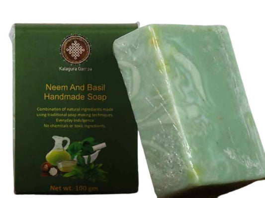 Buy Kalagura Gampa Neem and Basil Hand Made Soap from DrMediCart, Ship from India to USA