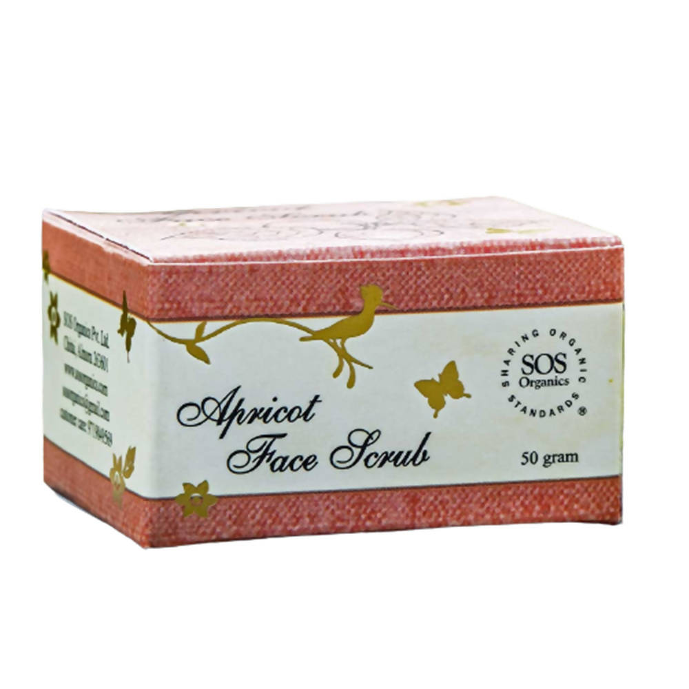 SOS Organics Apricot Face Scrub