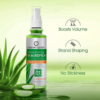 Colors Queen Aloe Styling Hair Spray