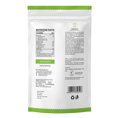 Orgabite Organic Buckwheat Flour