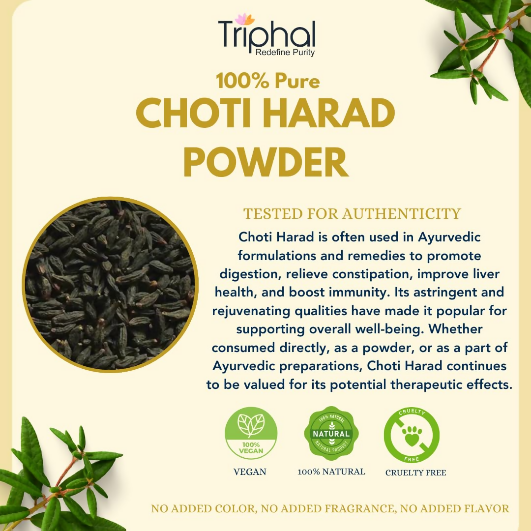 Triphal Choti Harad Churna