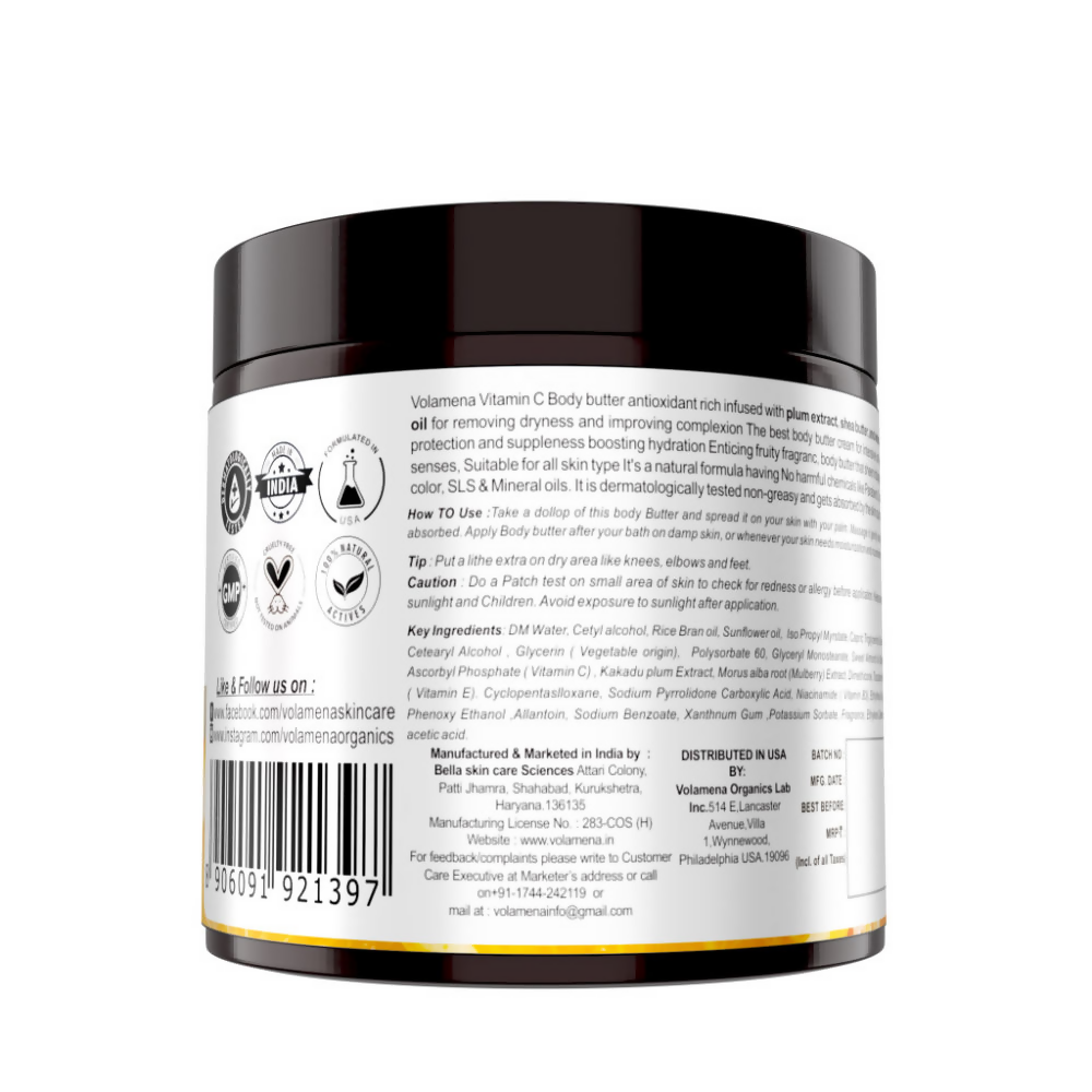 Volamena Vitamin C Body Butter For Women & Men