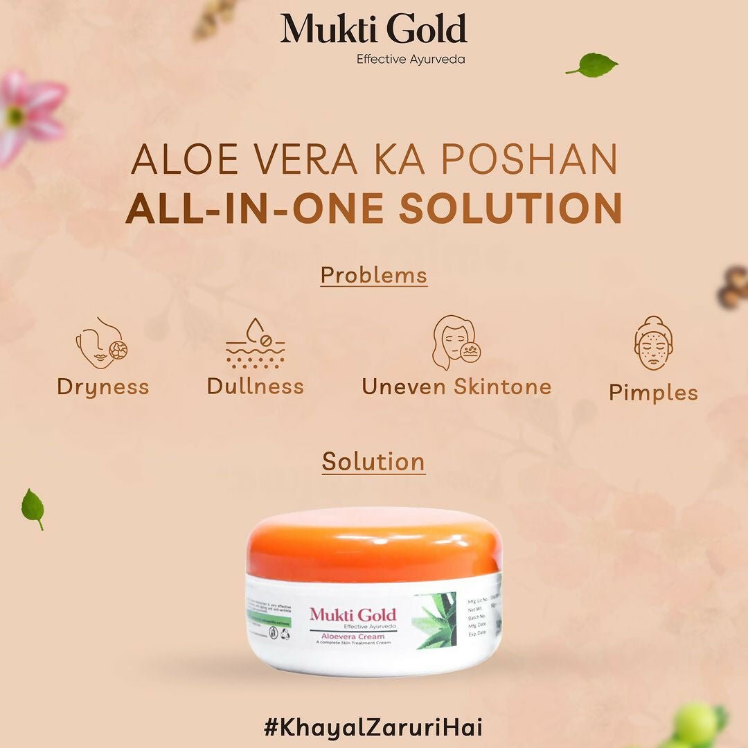 Axiom Mukti Gold Aloevera Cream
