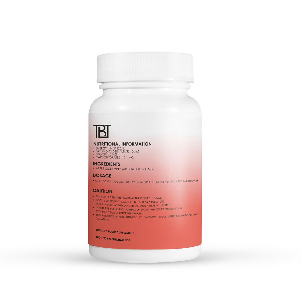 The Body Temple Apple Cider Vinegar 500mg Capsules