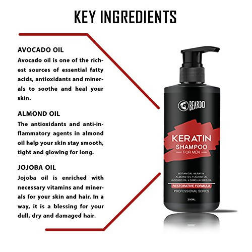 Beardo Keratin Shampoo for Men - DrMediCart
