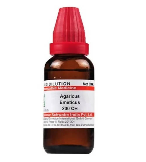 Dr. Willmar Schwabe India Agaricus Emeticus Dilution