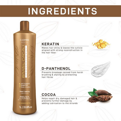 Cadiveu Brasil Cacau Anti Residue Shampoo