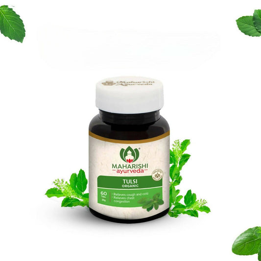Buy Maharishi Ayurveda Organic Tulsi Tablets from DrMediCart, Ship from India to USA
