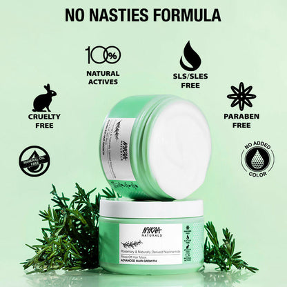 Nykaa Naturals Advanced Hair Growth Hair Mask With Rosemary & Naturally Derived Niacinamide