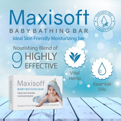 Maxisoft Baby Bathing Soap For Kids