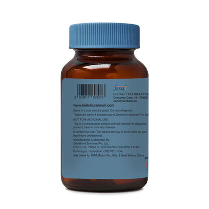 Zeroharm Holistic Calcium + Ashwagandha Tablets - Drmedicart