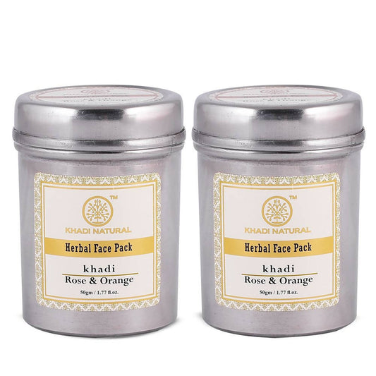 Buy Khadi Natural Rose & Orange Herbal Face Pack from DrMediCart, Ship from India to USA