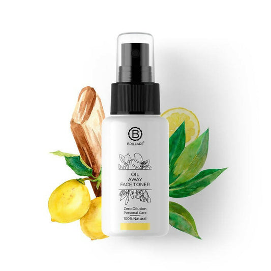 Buy Brillare Oil Away Face Toner For With Tea Tree, Lemon & Zinc from DrMediCart, Ship from India to USA