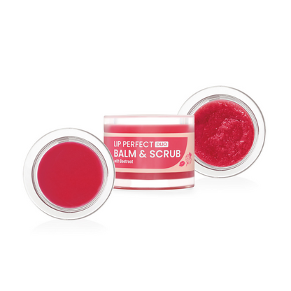 Swiss Beauty Lip Perfect Duo Balm & Scrub - Beetroot