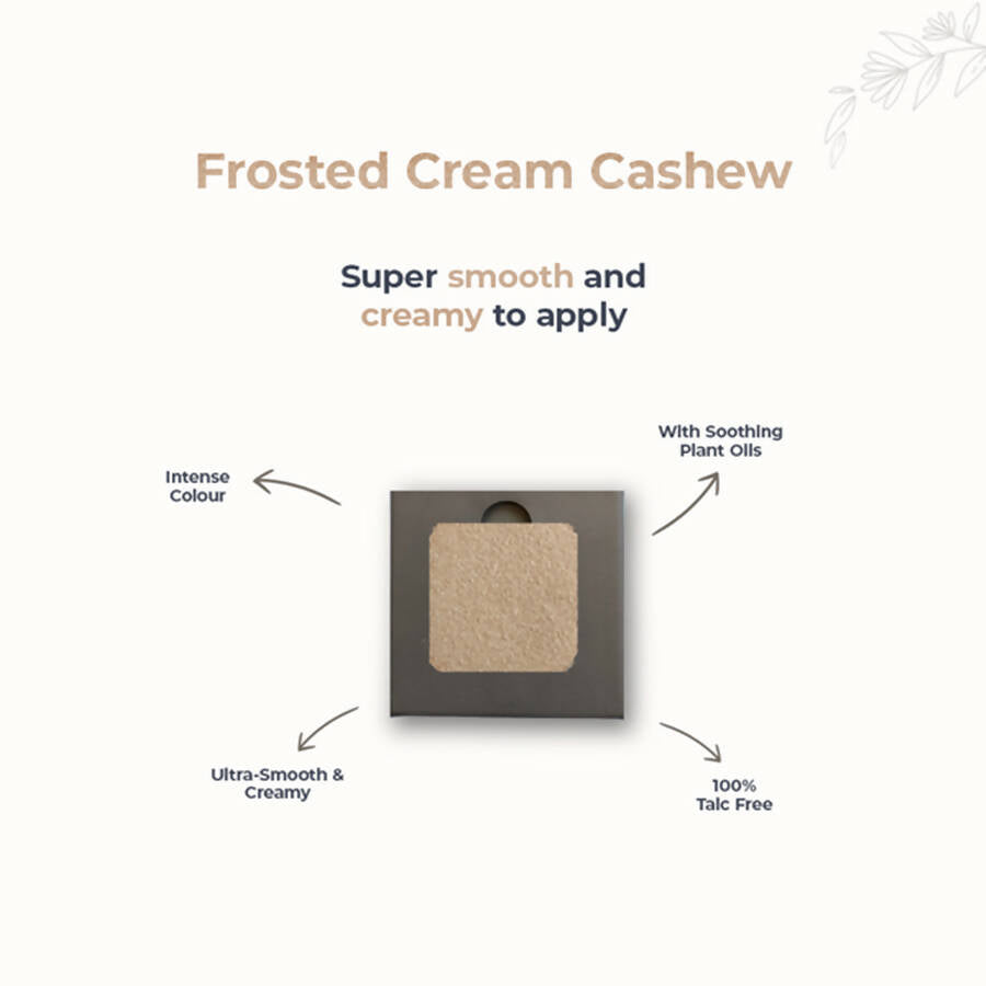 Disguise Satin Smooth Eyeshadow Squares - Frosted Cream Cashew 201