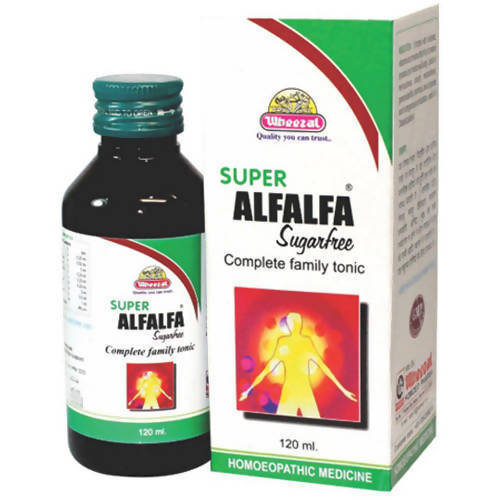 Buy Wheezal Homeopathy Super Alfalfa Sugar Free Tonic from DrMediCart, Ship from India to USA