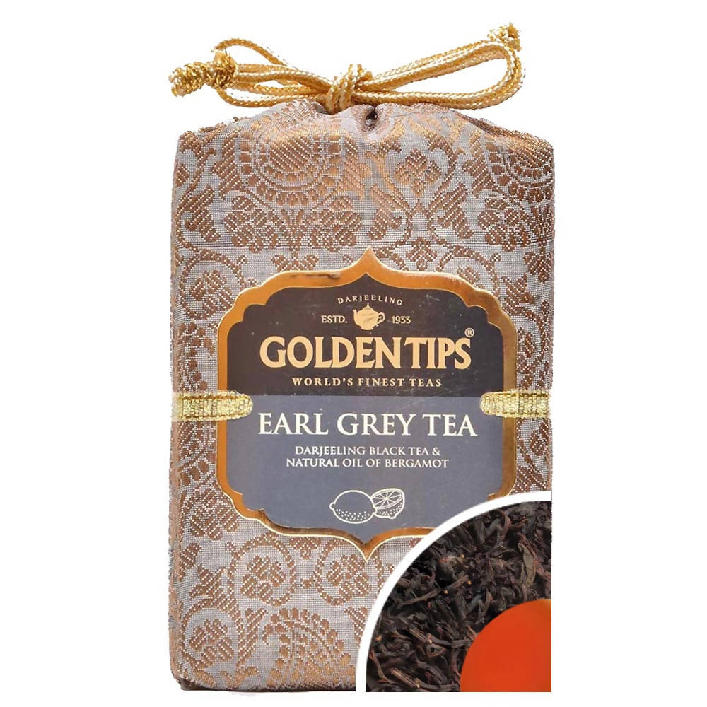Golden Tips Single Origin Tea - Royal Brocade Cloth Bag
