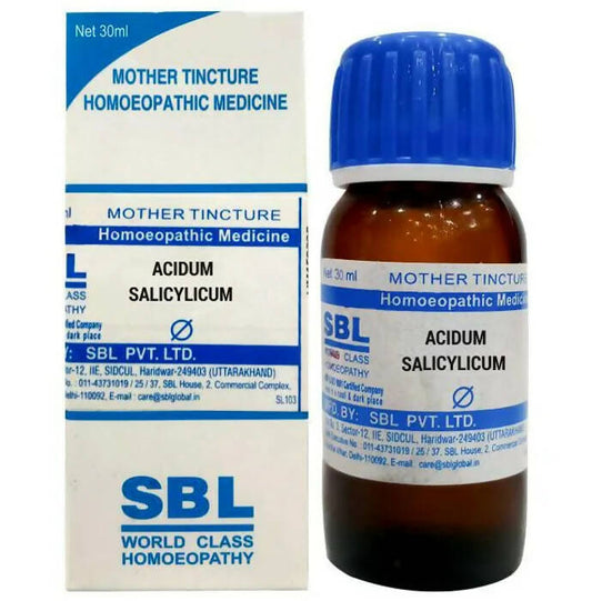 Buy SBL Homeopathy Acidum Salicylicum Mother Tincture Q from DrMediCart, Ship from India to USA
